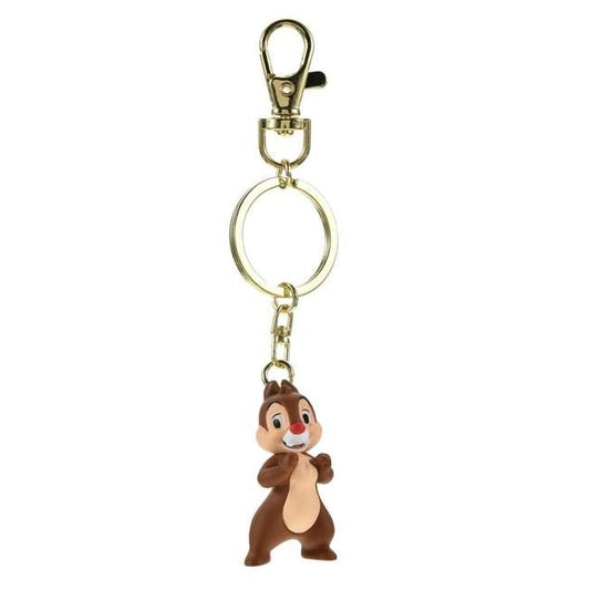 Japan Tokyo Disney Store Dale Keychain Basic 3D Keychain Fes Chip & Dale