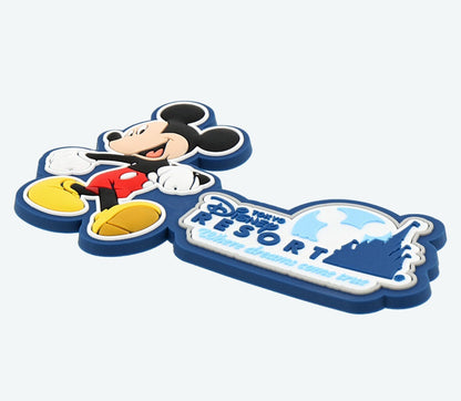Japan Tokyo Disney Resort Magnet logo  Mickey Size Width 10 cm New!!
