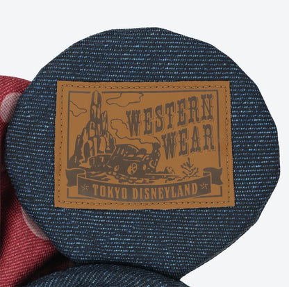 Japan Tokyo Disney  Resort Minnie Western Ears Headband Cap 2025 Denim