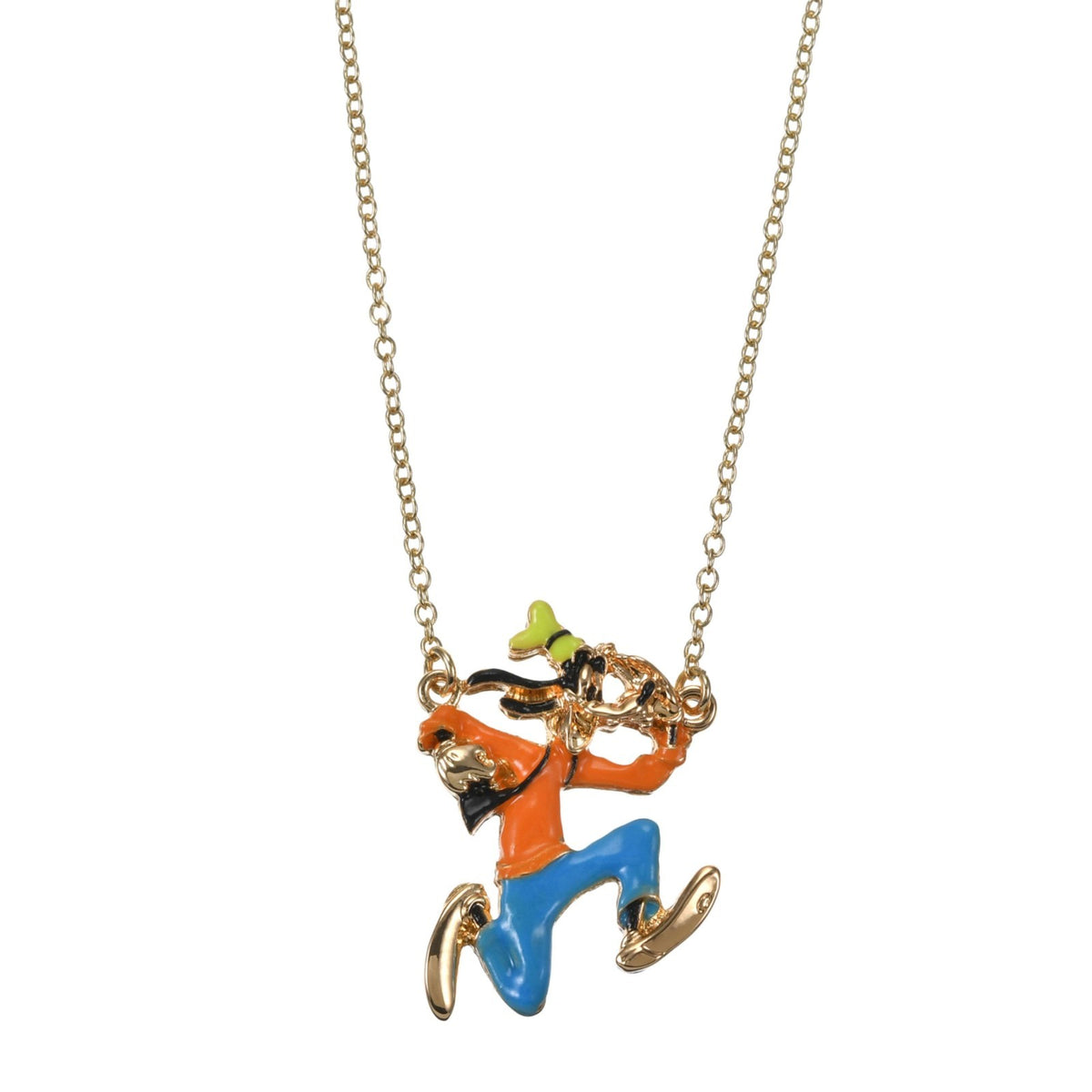 Japan Tokyo Disney Store Goofy Necklace with Character Motif