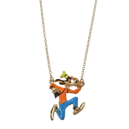 Japan Tokyo Disney Store Goofy Necklace with Character Motif