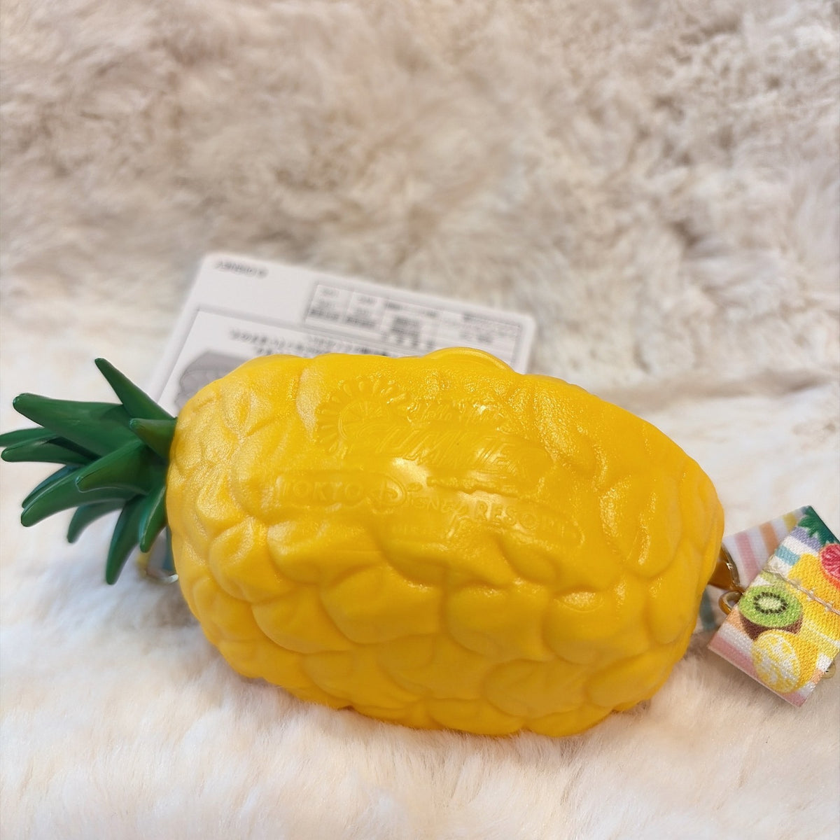 Japan Tokyo Disney Resort Chip & Dale SUMMER 2026 Mini snack case Pineapple