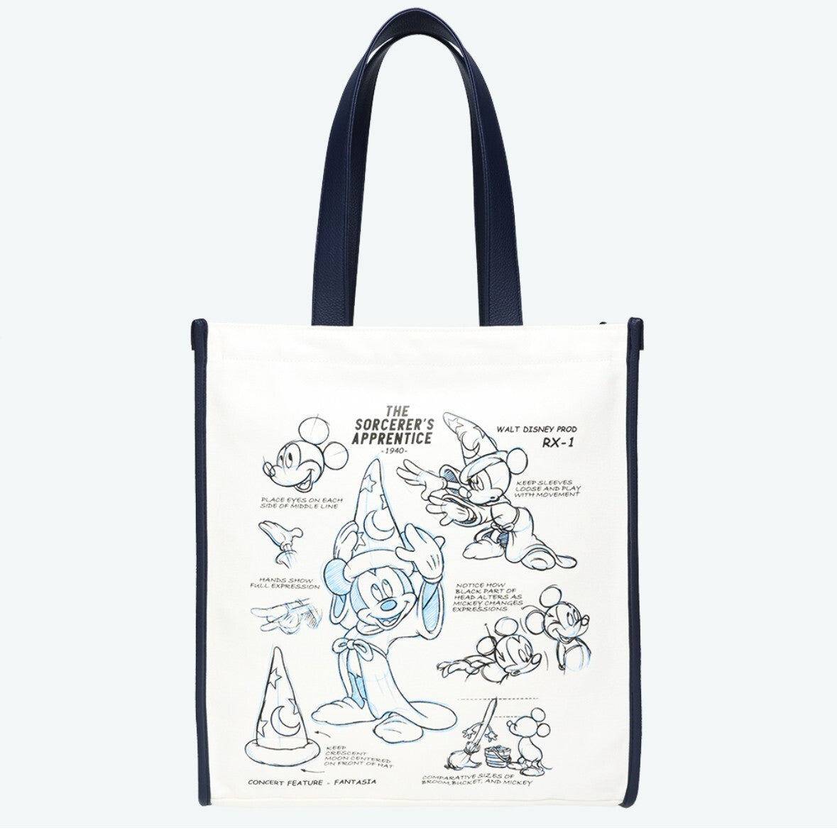 Japan Tokyo Disney Resort Fantasia Mickey Drawing Tote bag