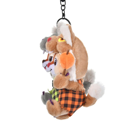 Japan Tokyo Disney Store Chip and Dale Plush Toy Keychain Halloween 2026