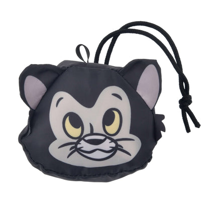 Japan Tokyo Disney Store Minnie & Figaro Shopping Eco Bag with Integrated Face