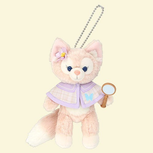 Japan Tokyo Disney Resort LinaBell Plush Toy Badge Duffy & Friends Christmas