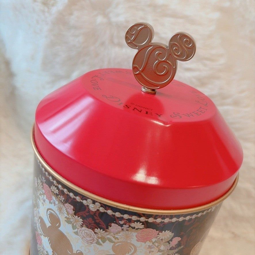 Japan Tokyo Disney Confectionery Tin Can Mickey & Minnie