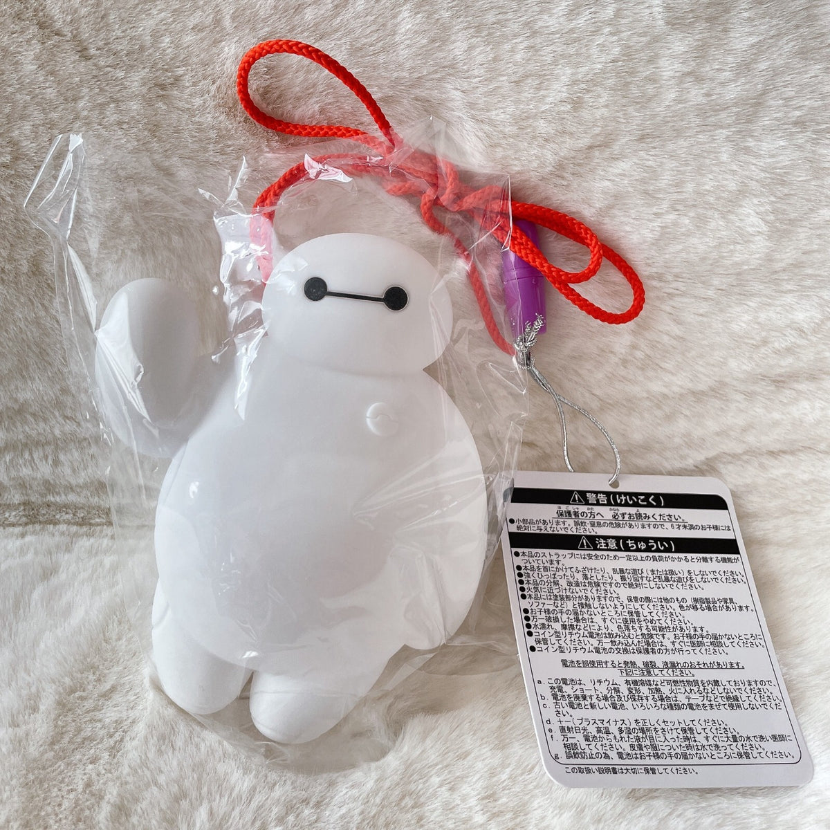 Japan Tokyo Disney Resort Store Light Pendant Big Hero 6 Baymax  Size 13cm