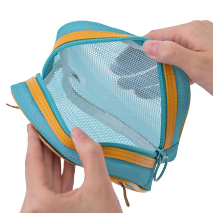 Japan Tokyo Disney Store Agent P Pouch Square Mesh Face