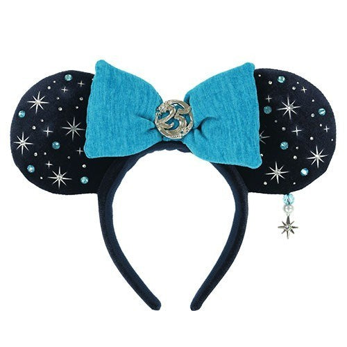 Japan Tokyo Disney Resort Sea 25th Sparkling Jubilee Headband Ears Cap Hat