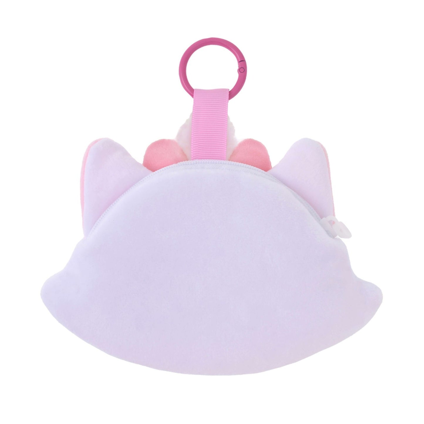 Japan Tokyo Disney Store Aristocats Marie Pouch with Loop and Carabiner Face