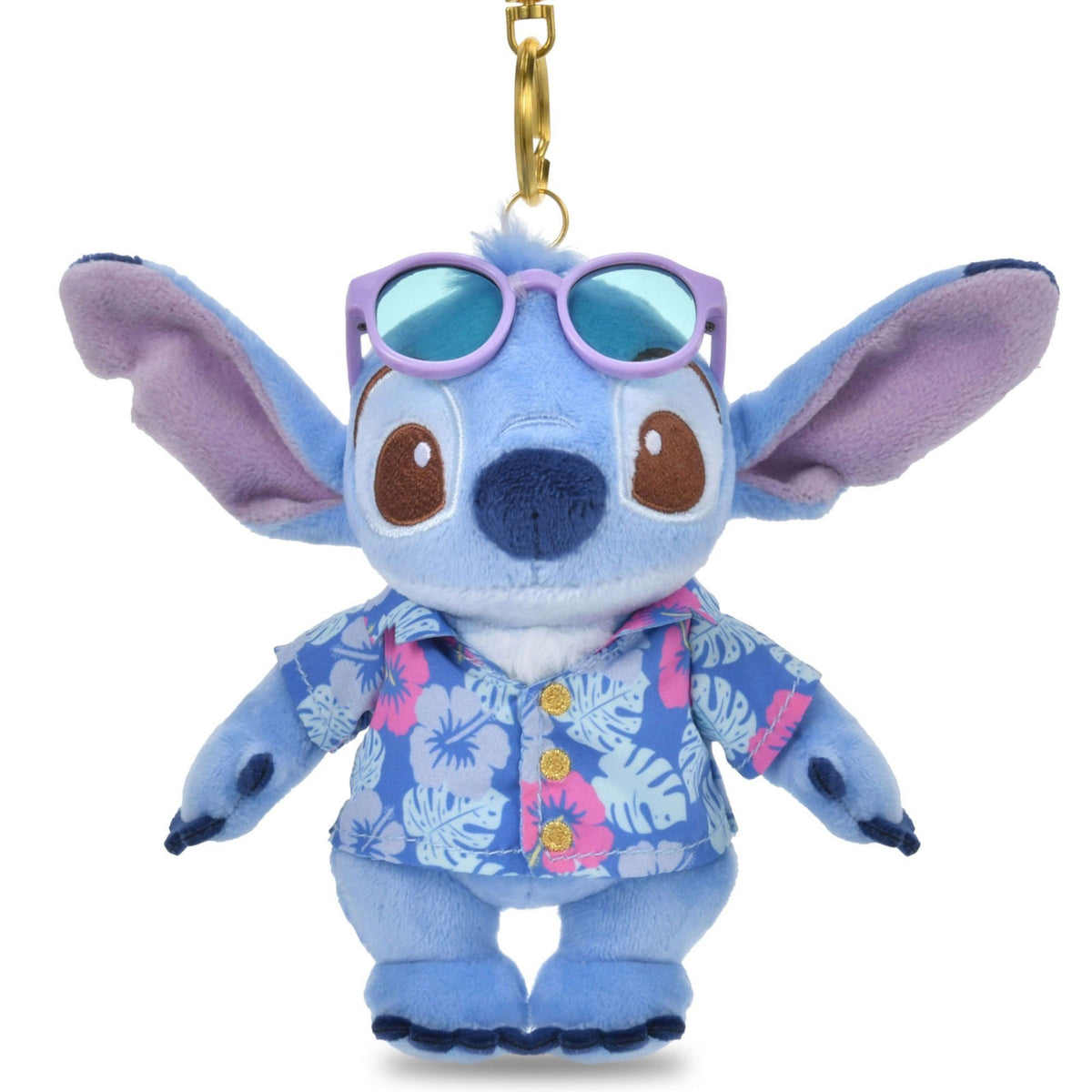 Japan Tokyo Disney Store Stitch Plush Toy Keychain SUMMER STYLE 2026