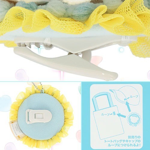 Japan Tokyo Disney Resort Duffy 2026 Beautiful Blue CookieAnn Clip Keychain