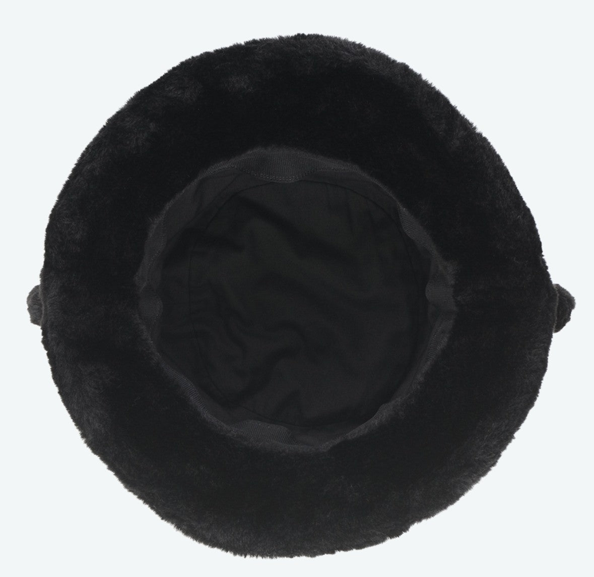 Japan Tokyo Disney Resort Ears Mickey Face limited Fluffy Winter Cap Hat Black