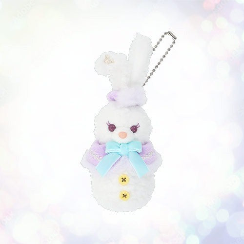 KJapan Tokyo Disney Resort Stella Lou Plush Toy Keychain Duffy Christmas