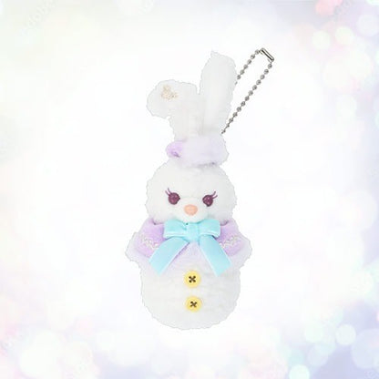 KJapan Tokyo Disney Resort Stella Lou Plush Toy Keychain Duffy Christmas