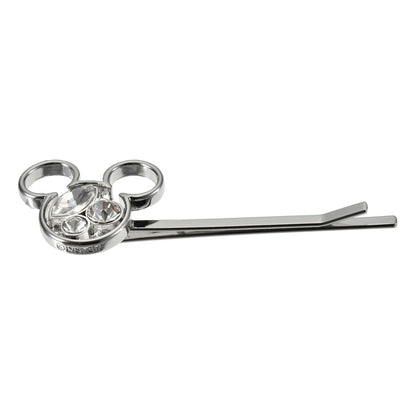 Japan Tokyo Disney Store Mickey Mouse Hairpin Stone Icon