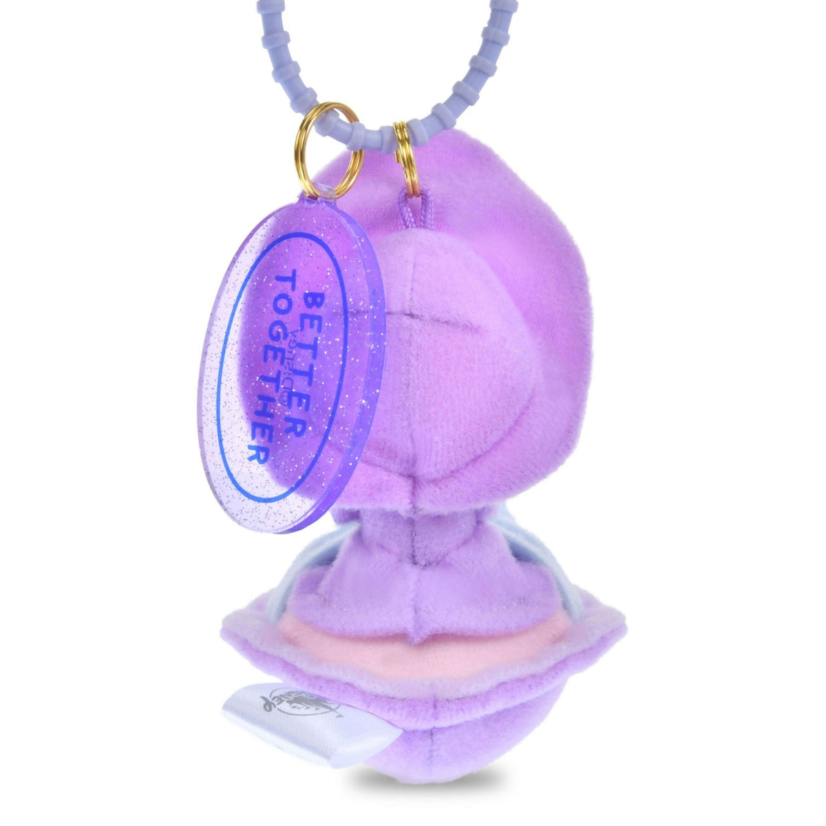 Japan Tokyo Disney Store Young Oyster  Plush Keychain Smile BABY OYSTERS Alice