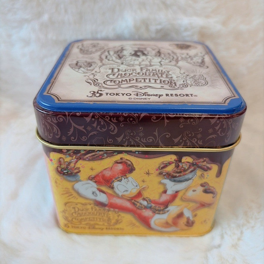 Japan Tokyo Disney Chocolate Competition Confectionery Tin Can Donald