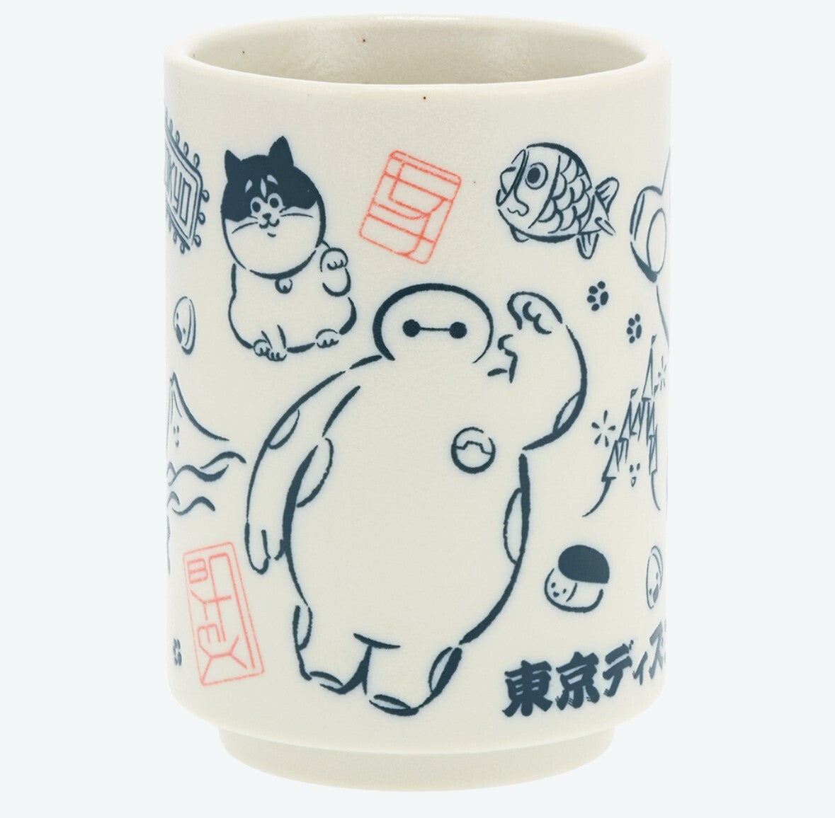 Japan Tokyo Disney Resort Baymax Big Hero 6 Japanese Mug Yunomi