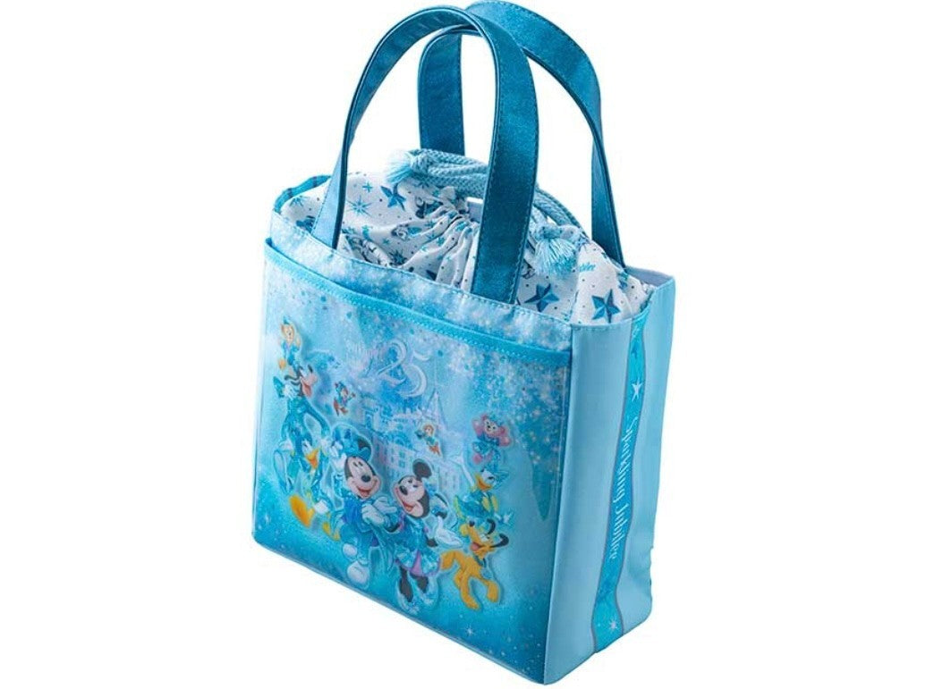 Japan Tokyo Disney Resort Mickey Minnie Souvenir Bag Lunch Case 25th Tote Bag