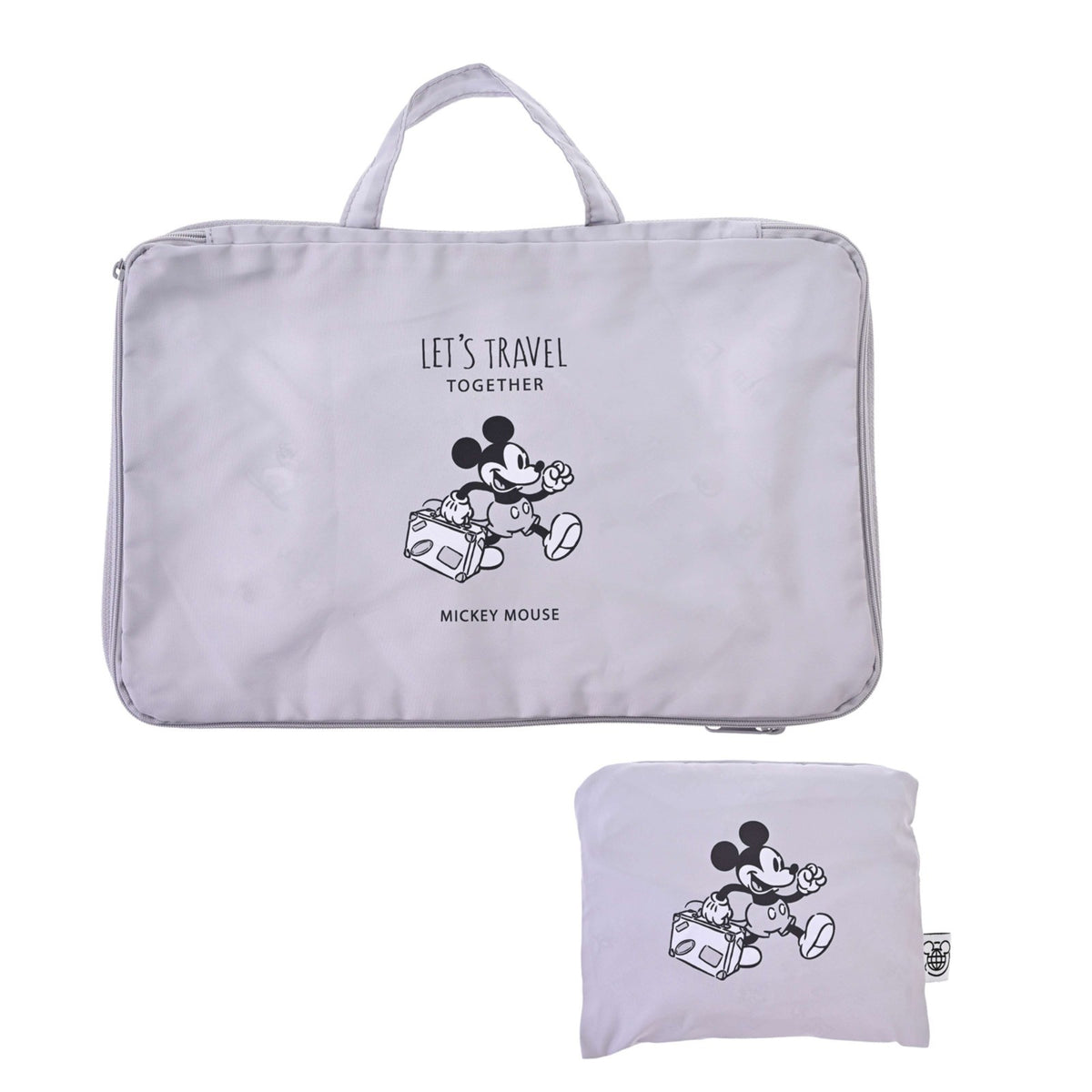 Japan Tokyo Disney Store Mickey Clothing Compression Storage Pouch M Travel