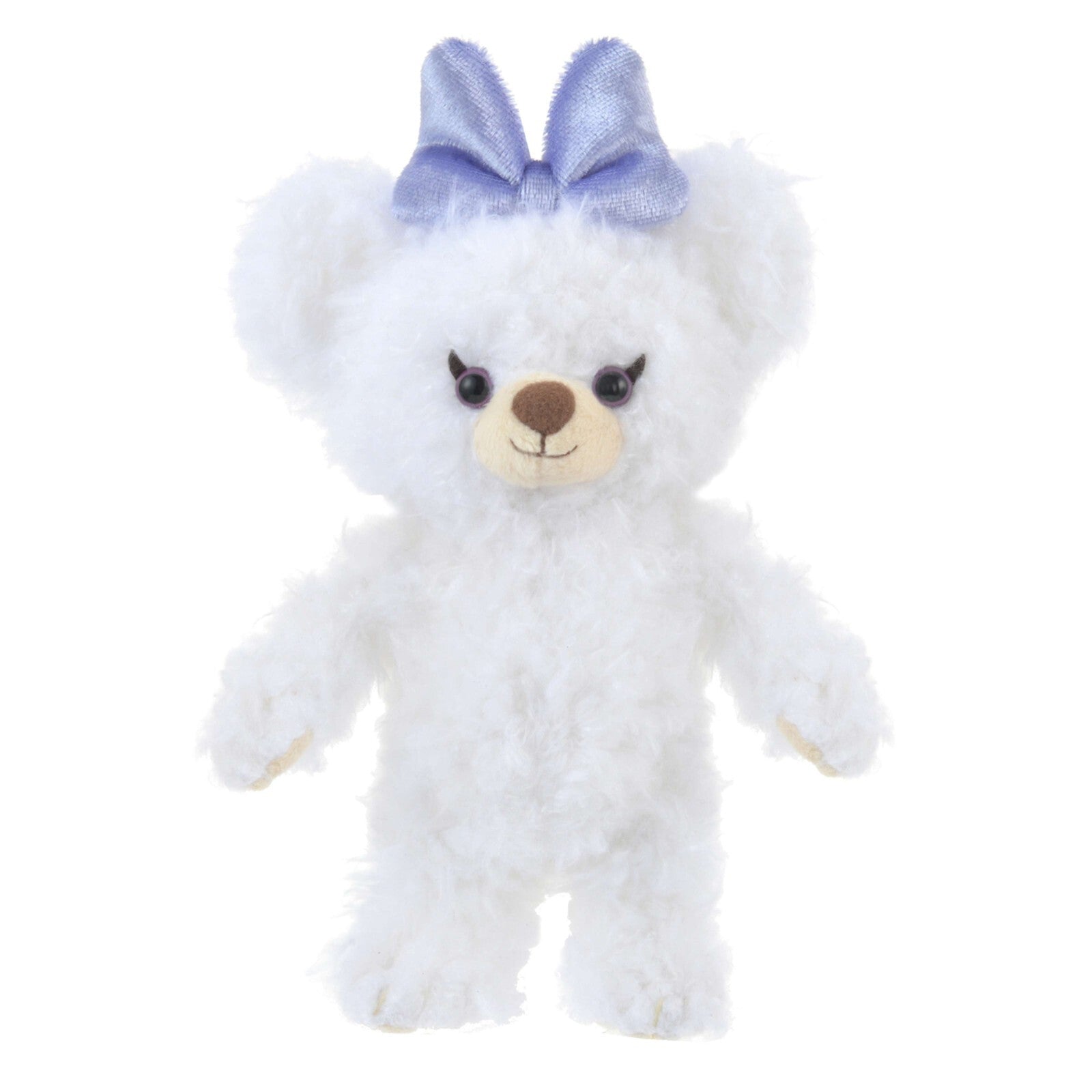 Japan Tokyo Disney Store UniBearsity Plush Puffy Toy Keychain Daisy