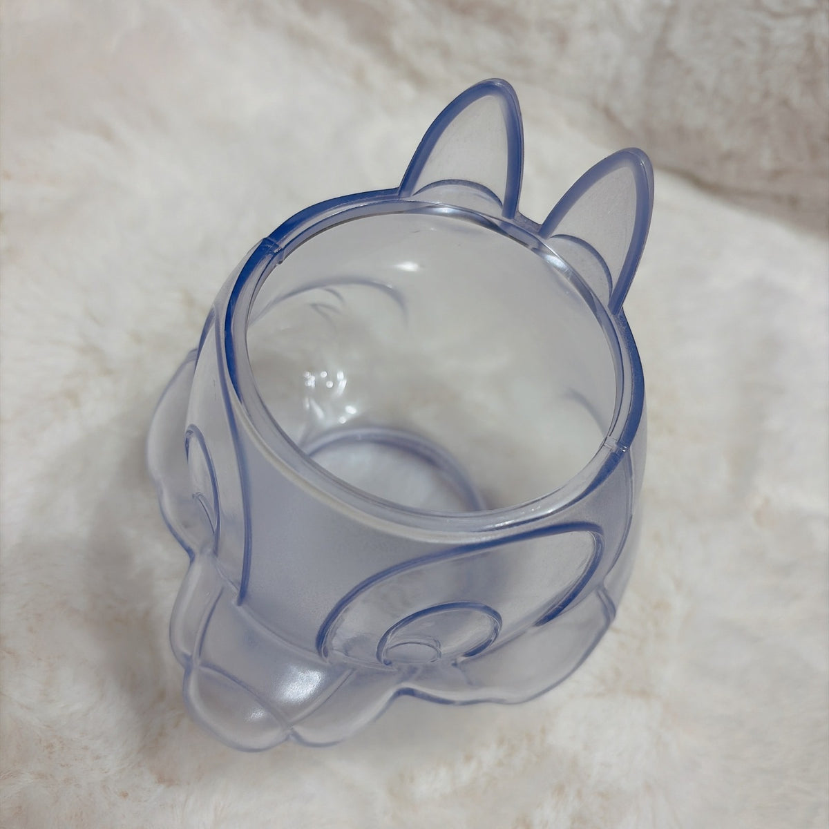 Japan Tokyo Disney Resort Candy Case Chip Souvenir Clear Cup