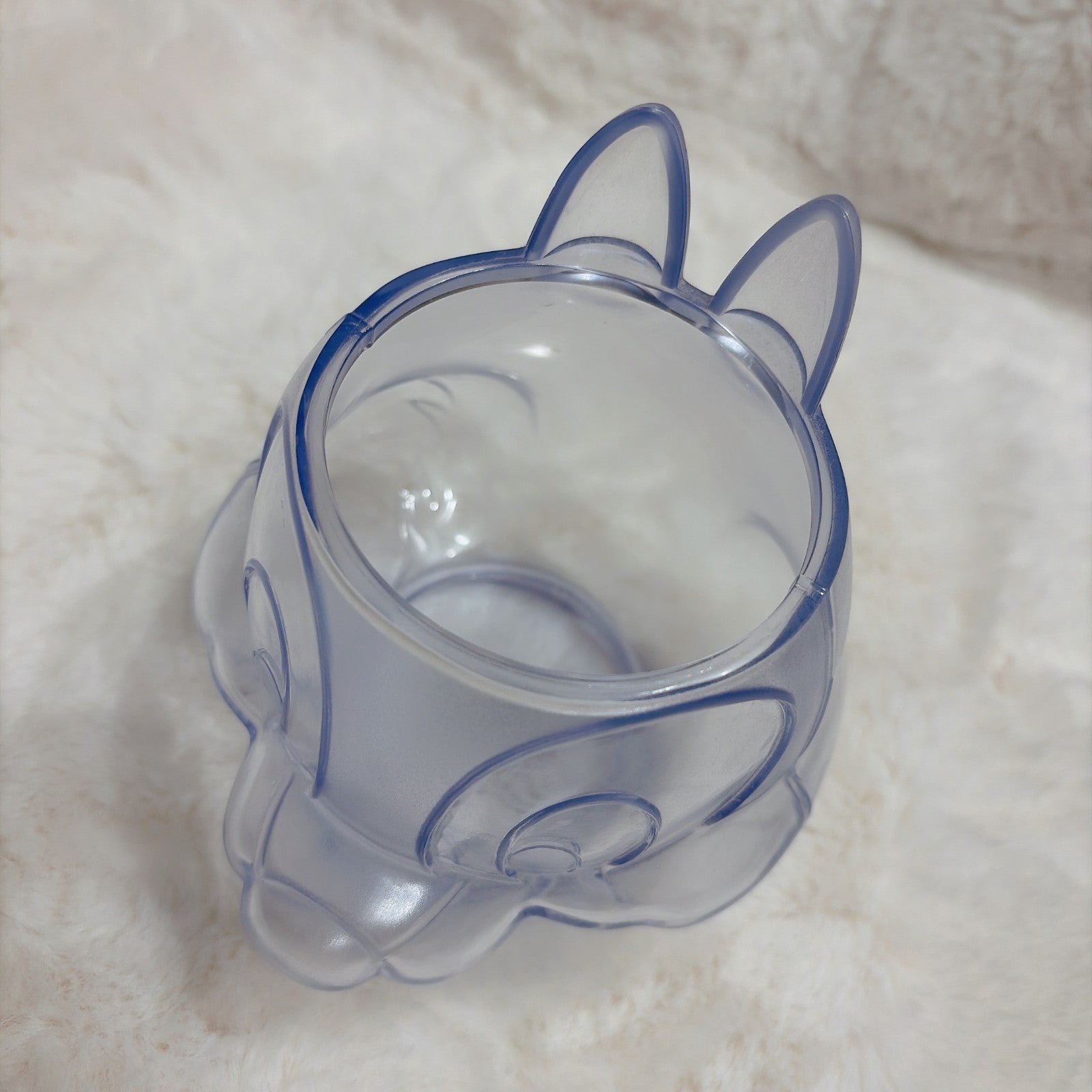 Japan Tokyo Disney Resort Candy Case Chip Souvenir Clear Cup