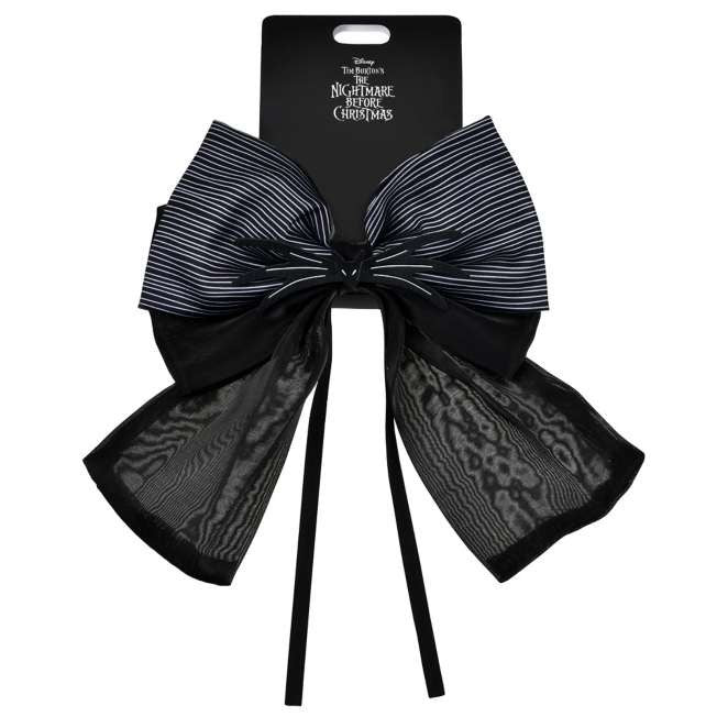 Japan Tokyo Disney Store Jack Big Ribbon Scrunchie Nightmare Before Christmas