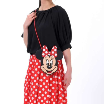 '+Japan Tokyo Disney Store Minnie Mouse Shoulder bag Poppin' Goods Face