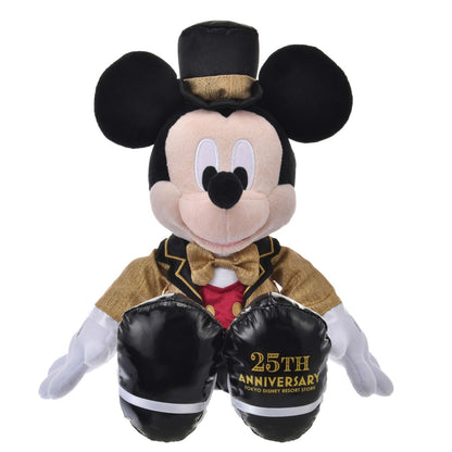 '+ Japan Tokyo Disney Store Mickey Plush Toy Tokyo Disney Resort 25th Anniversary