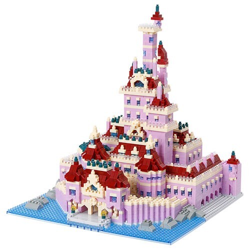 Japan Tokyo Disney Resort Mini block nano block Beauty and the Beast