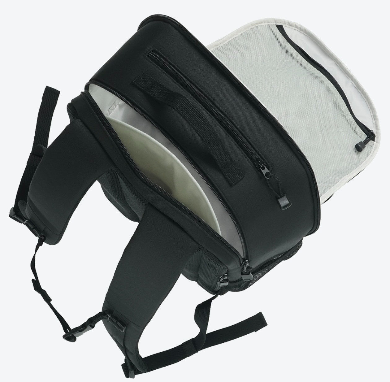 Japan Tokyo Disney Resort Cinderella Castle Backpack Black Travel Large Capacity