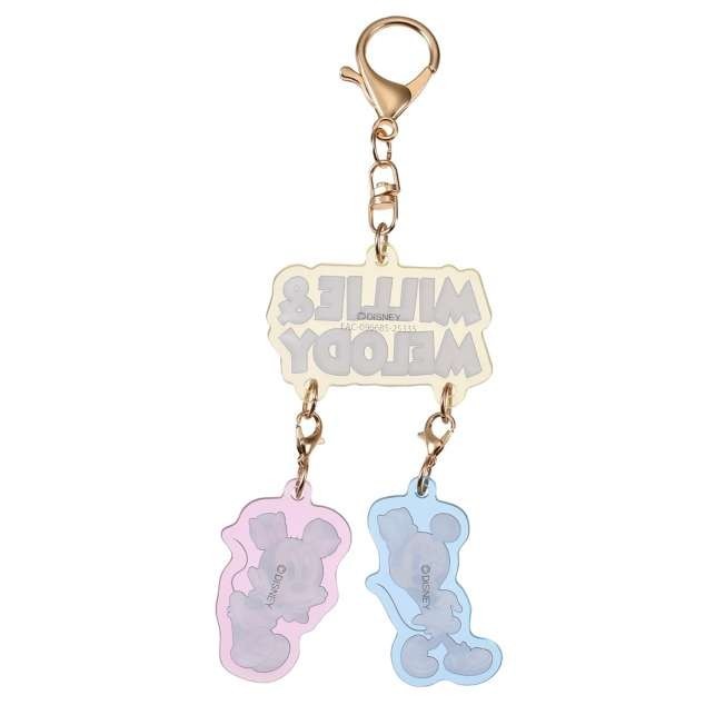 Japan Tokyo Disney Store Millie & Melody Keychain Key Chain Fes