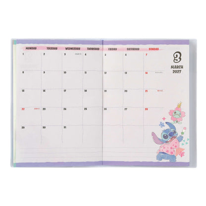 Japan Tokyo Disney Store Stitch & Scrump B6 Planner Schedule Book Diary 2027