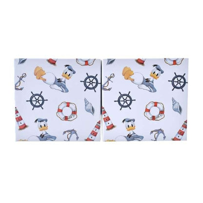 Japan Tokyo Disney Store Donald Sticky Notes & Memo Pad with Pen Stand Summer