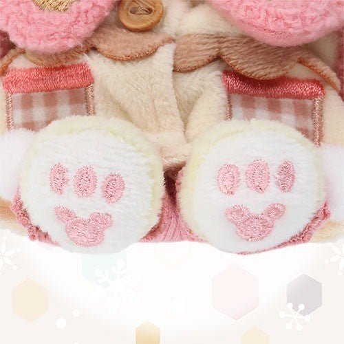 Japan Tokyo Disney Resort Cookie Ann Plush Keychain Badge  Duffy
