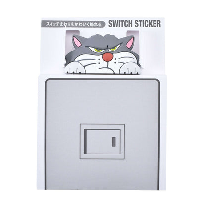 Japan Tokyo Disney Store Lucifer Seal Decal for Electrical Switches Cinderella