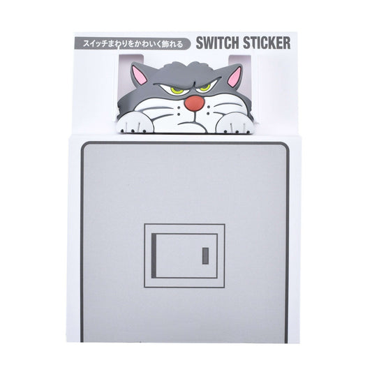 Japan Tokyo Disney Store Lucifer Seal Decal for Electrical Switches Cinderella