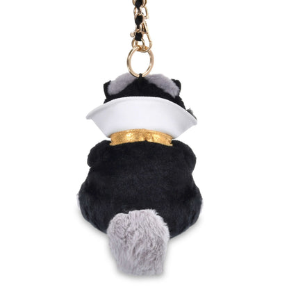 Japan Tokyo Disney Store Lucifer Cinderella Plush Toy Keychain KURONOHI BLACK