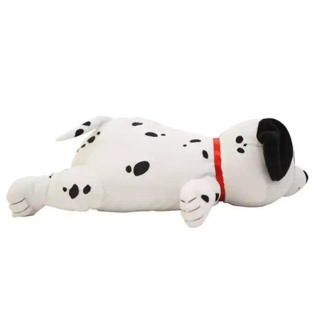 Japan Shop Disney 101 Dalmatians Die-cut Cushion Sleep Monochrome Plush Toy 2025