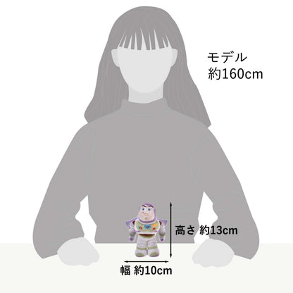 Japan Tokyo Disney Store Buzz Lightyear Plush Toy stanDs Toy Story