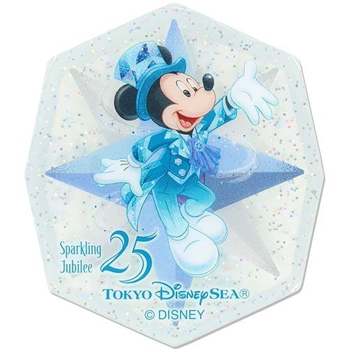 Japan Tokyo Disney Resort Sea 25th Sparkling Jubilee Sticker Set