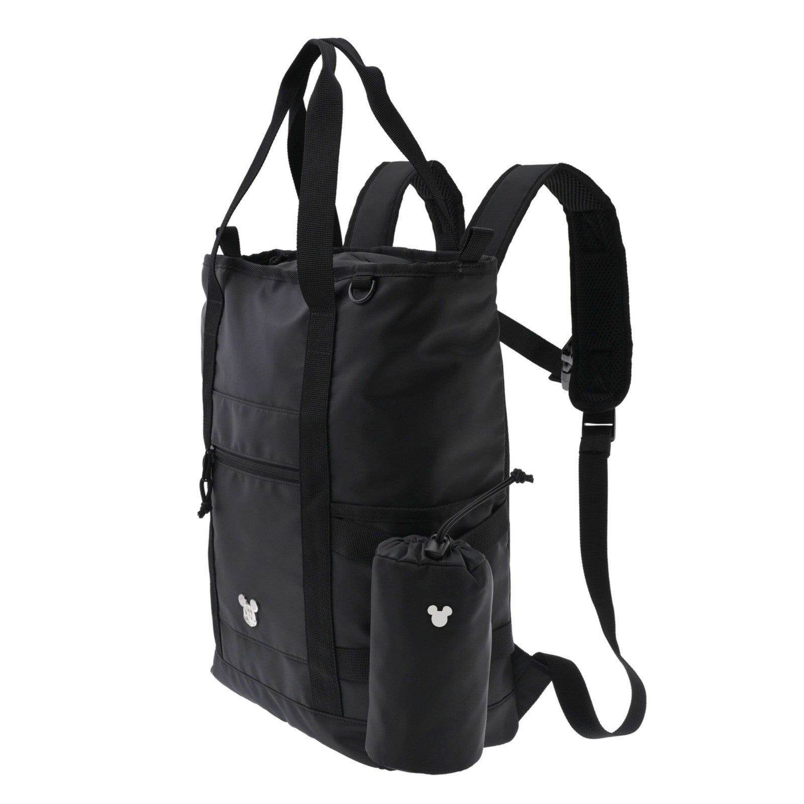 Japan Tokyo Disney Store Mickey 2-Way Rucksack Backpack with Bottle Cover