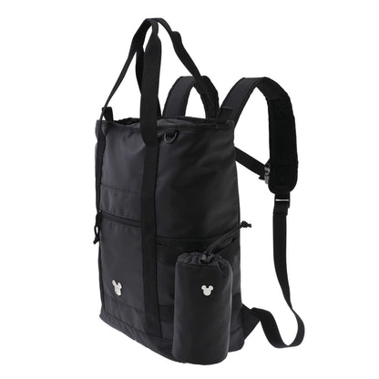 Japan Tokyo Disney Store Mickey 2-Way Rucksack Backpack with Bottle Cover