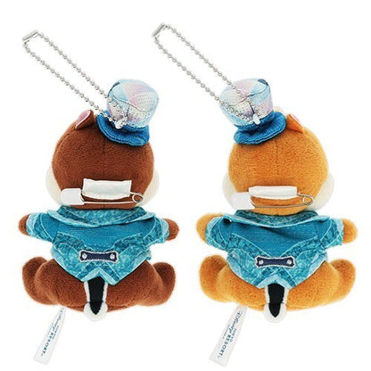 Japan Tokyo Disney Resort Sea 25th Sparkling Jubilee Chip and Dale Plush Badge 
