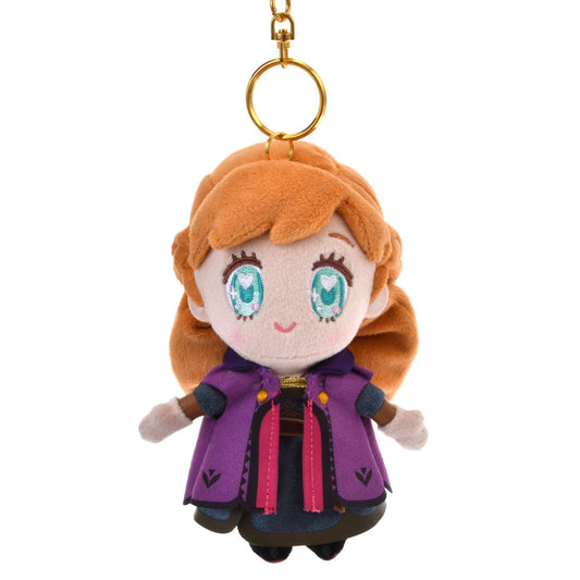 Japan Tokyo Disney Store Anna Plush Toy Keychain Frozen 2 TINY FROZEN