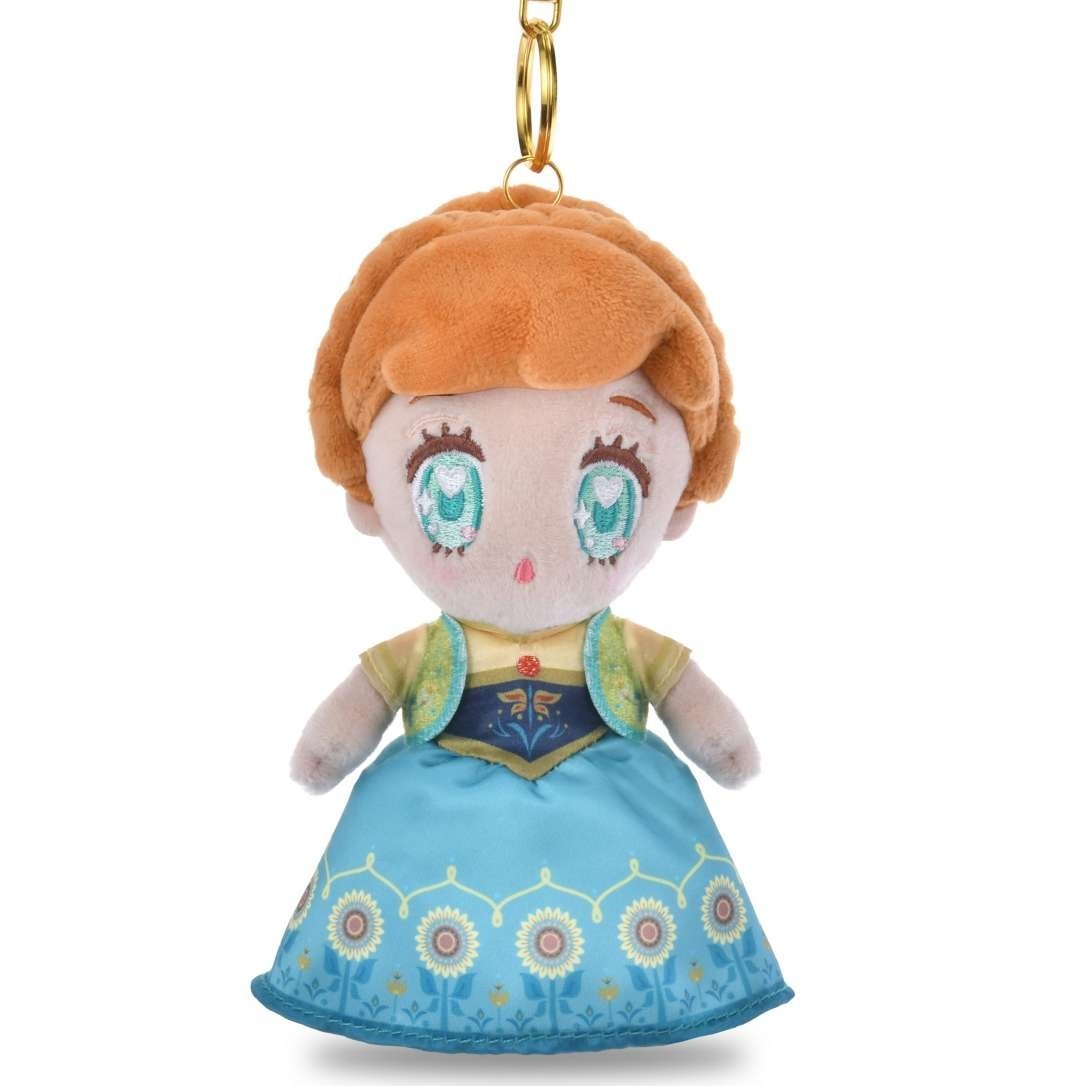 Japan Tokyo Disney Store Ana Plush Toy Keychain TINY FROZEN FEVER