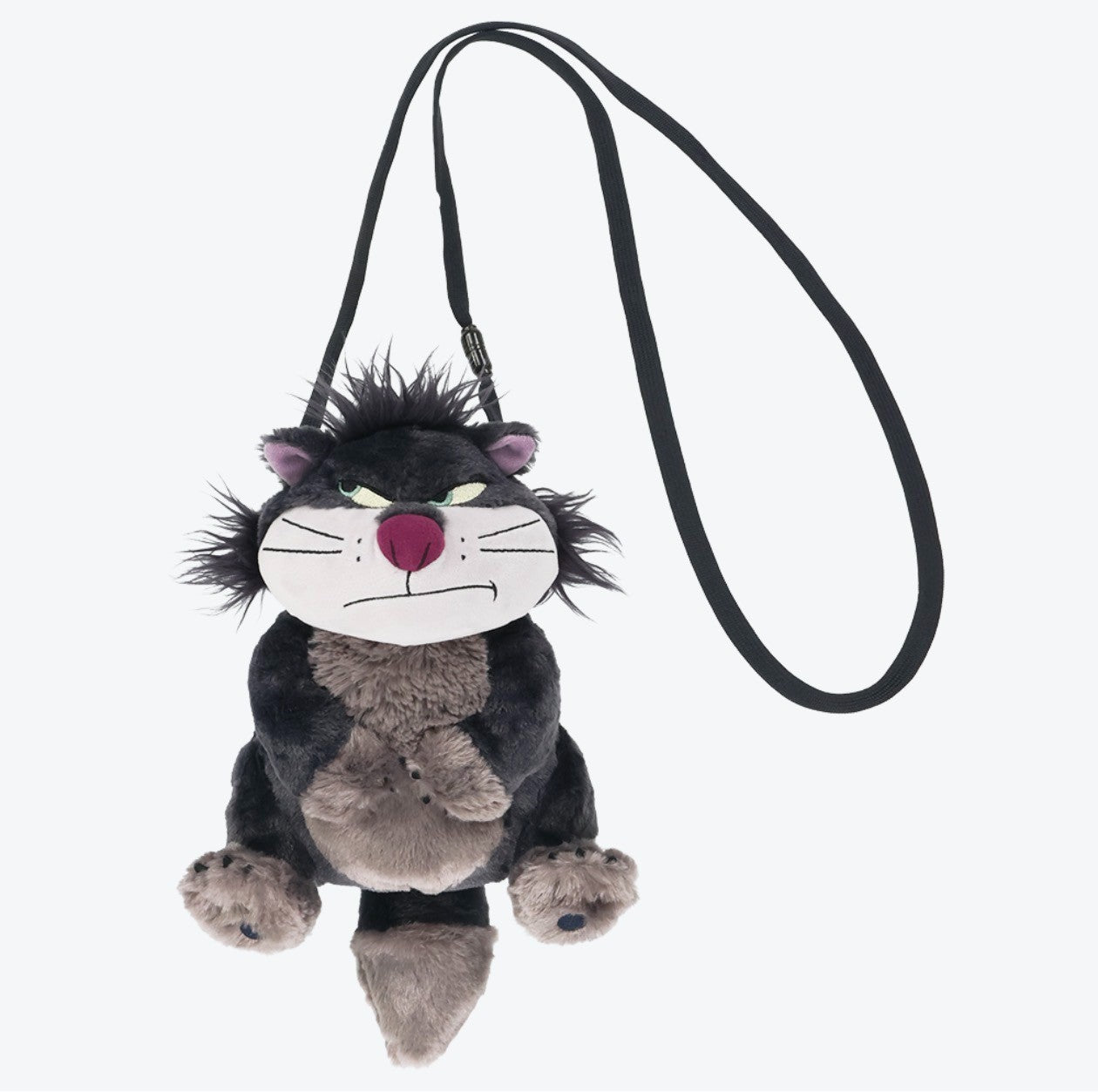 Japan Tokyo Disney Resort Cinderella Lucifer Fluffy Shoulder Bag